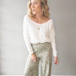 Audrey 3+1 Clothing Keepin It Sunday Palazzo Pants