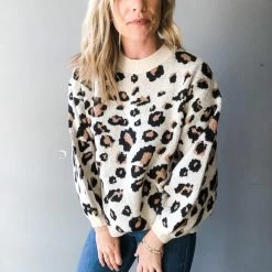 In Loom Mad About Leopard Sweater Clothing