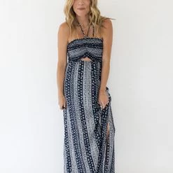 Peach Love California Time For You Maxi Dress