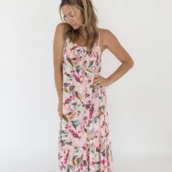 Lush Clothing Birds Of Paradise Maxi Dress