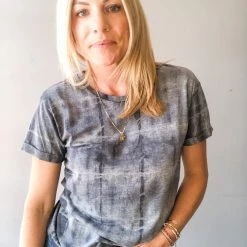 Chaser Brand Chaser Triblend Rolled Sleeve Tee