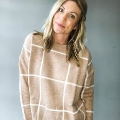 Pinch Double Check Sweater Clothing