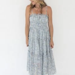 Pinch Clothing Forever Floral Midi Dress