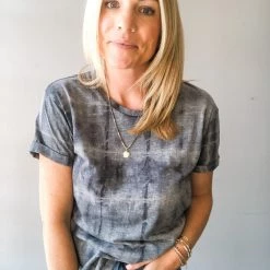 Chaser Brand Chaser Triblend Rolled Sleeve Tee