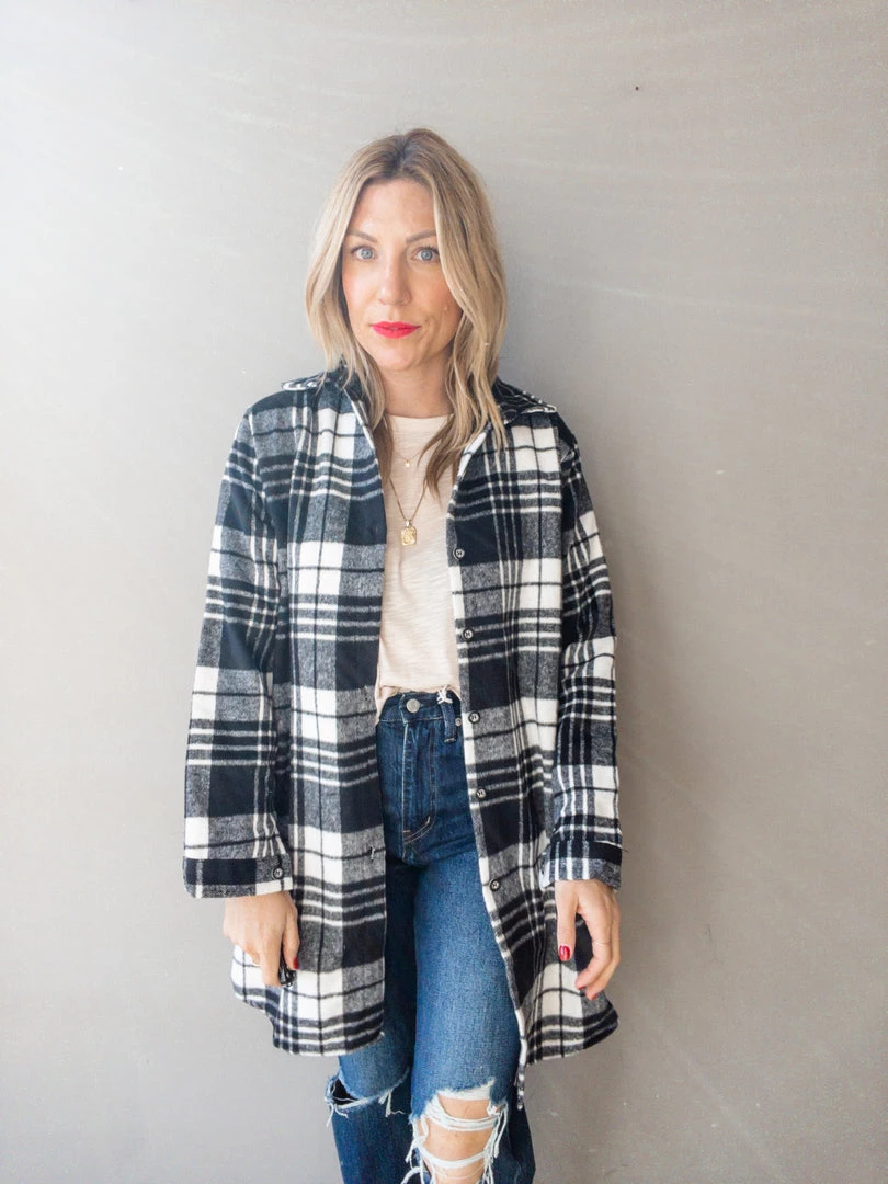 Adora Bad Attitude Flannel Shirt Dress Clothing 7 Adora Bad Attitude Flannel Shirt Dress Clothing