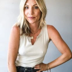 Clothing Project Social T Inca Rib Tank