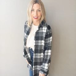 Adora Bad Attitude Flannel Shirt Dress Clothing 12 Adora Bad Attitude Flannel Shirt Dress Clothing