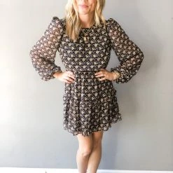 Lush Clothing From The Back Floral Dress