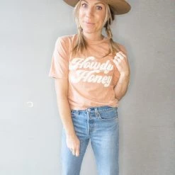 Lotus Fashion Clothing Howdy Honey Graphic Tee