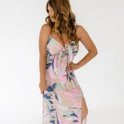 Saltwater Luxe Clothing Lindz Midi Tank Dress