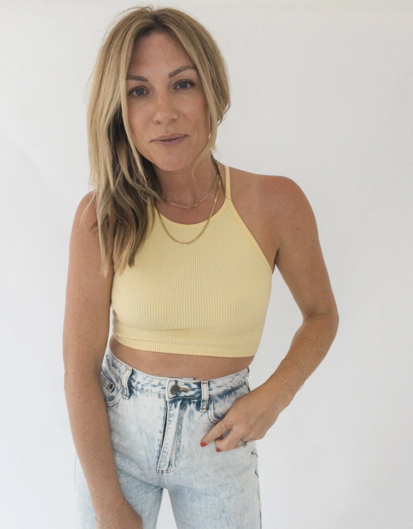 Trend Notes On The Go Rib Knit Halter Crop New Arrivals 6 Trend Notes On The Go Rib Knit Halter Crop New Arrivals