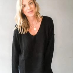 Pinch Already There V Neck Sweater