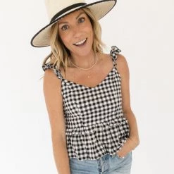 Day + Moon Clothing Rebecca Ruffle Top