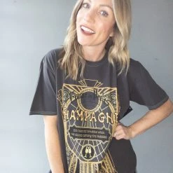 Project Social T Clothing Deco Champagne Tee