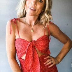 Mable Cherry Mini Dress