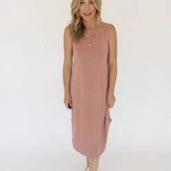 Project Social T Cool And Clean Open Back Tank Dress