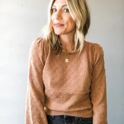 Saltwater Luxe Bordeaux Sweater