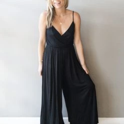 Project Social T Clothing Pep In Your Step Wide Leg Jumpsuit
