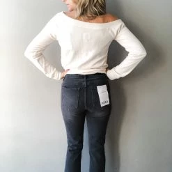 Pistola Keaton High Rise Slim Straight