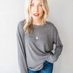 Listicle Clothing Meridian Knot Back Long Sleeve