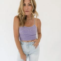 Zenana Sundowner Cropped Tank Clothing