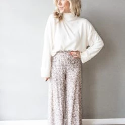 Audrey 3+1 Clothing Keepin It Sunday Palazzo Pants