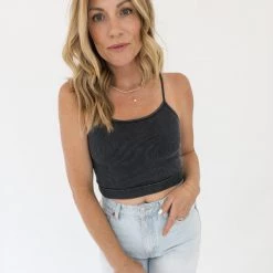 Zenana Sundowner Cropped Tank Clothing