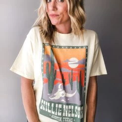 Daydreamer Willie Nelson Austin TX Tee Clothing