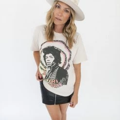 New Arrivals Daydreamer Jimi Hendrix Merch Tee