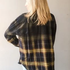 Audrey 3+1 Clothing Oakley Oversized Flannel