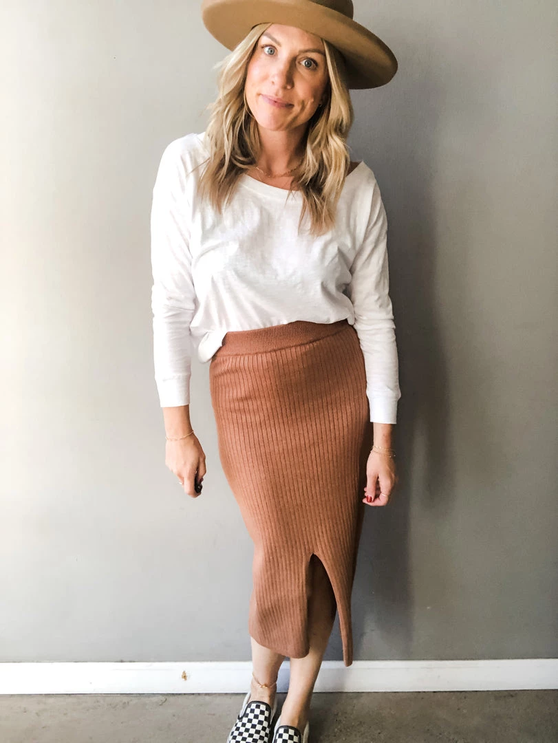 Wishlist Out Late Ribbed Midi Skirt 12 Wishlist Out Late Ribbed Midi Skirt