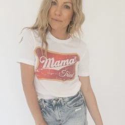 Wknder Mama Tried Graphic Tee New Arrivals