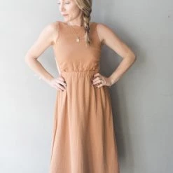 Lush Clothing Texas Moon Midi Dress