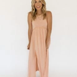 POL Clothing Call Me Baby Maxi Dress
