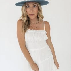 Pinch Clothing Moving On Tiered Midi Dress