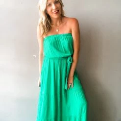 Endless Blu Madera Maxi Dress Clothing