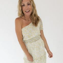 Lush Clothing Meadowlark One Shoulder Top