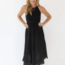 Pinch Connie Halter Maxi Dress