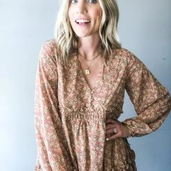 Pinch Fields Of Gold Floral Dress