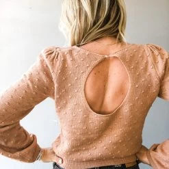 Saltwater Luxe Bordeaux Sweater