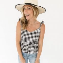 Day + Moon Clothing Rebecca Ruffle Top