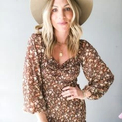 Lush Clothing Autumn Tune Floral Dress 12 Lush Clothing Autumn Tune Floral Dress