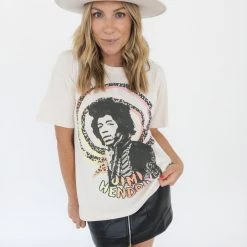New Arrivals Daydreamer Jimi Hendrix Merch Tee