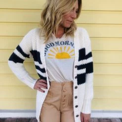 Chaser Brand Chaser Grandpa Knit Cardigan