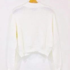 Audrey 3+1 Clothing Angora Knit Long Sleeve Sweater 12 Audrey 3+1 Clothing Angora Knit Long Sleeve Sweater