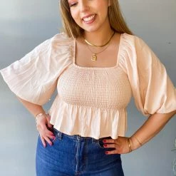 Audrey 3+1 Summer Dreams Smocked Crop Clothing